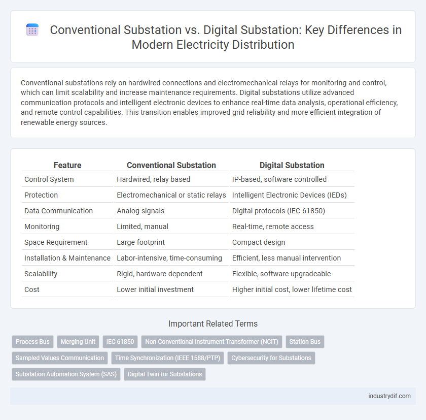Conventional Substation vs. Digital Substation: Key Differences in Modern Electricity Distribution