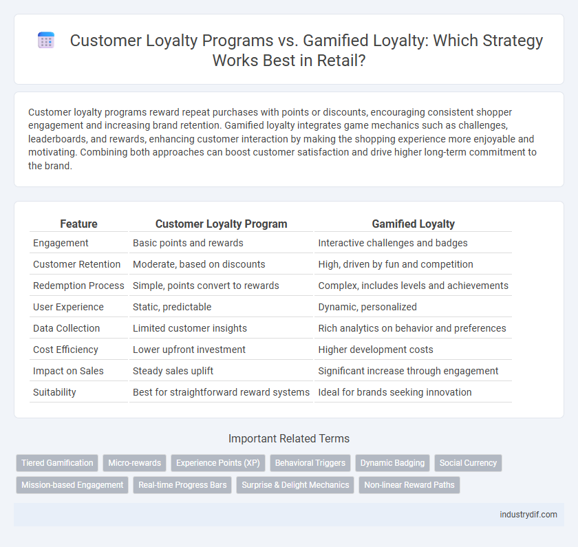 Customer Loyalty Programs vs. Gamified Loyalty: Which Strategy Works Best in Retail?