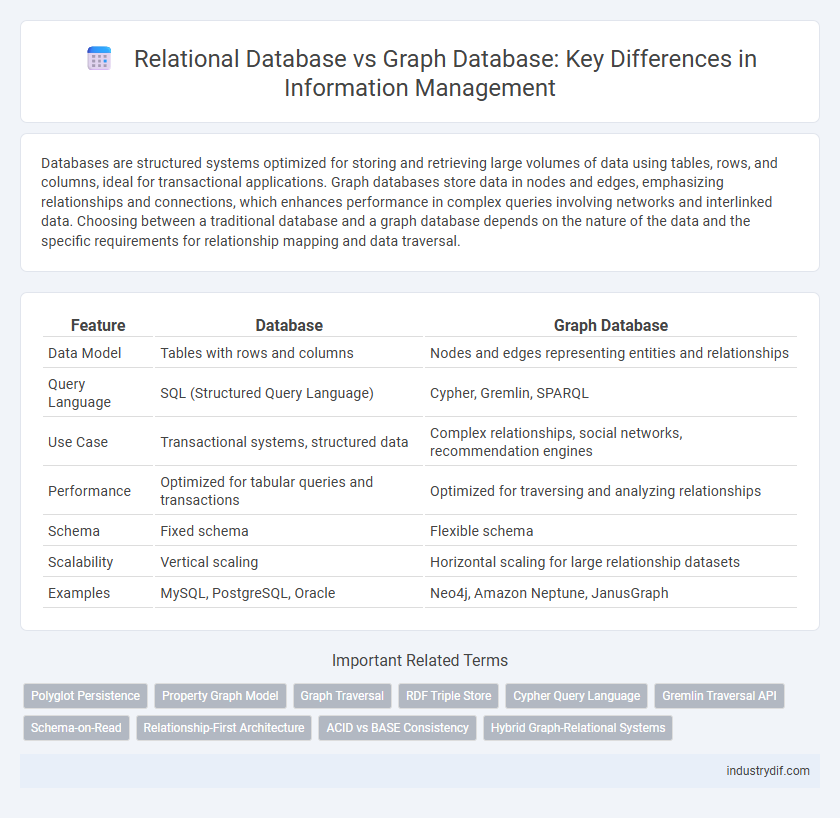 Relational Database vs Graph Database: Key Differences in Information Management