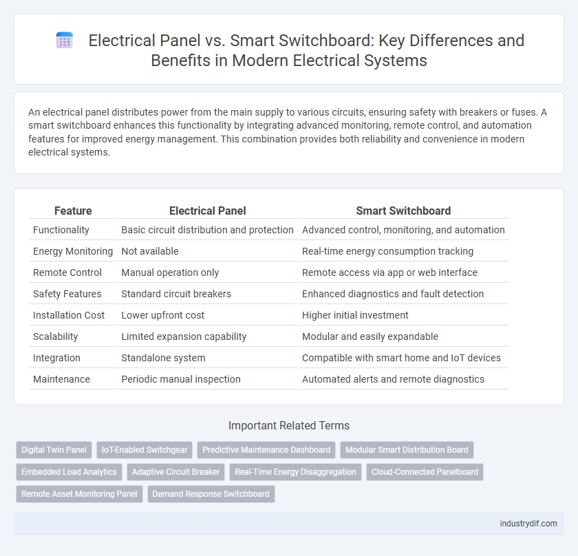 Electrical Panel vs. Smart Switchboard: Key Differences and Benefits in Modern Electrical Systems