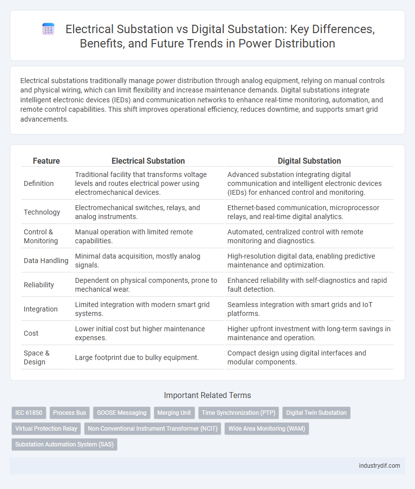 Electrical Substation vs Digital Substation: Key Differences, Benefits, and Future Trends in Power Distribution
