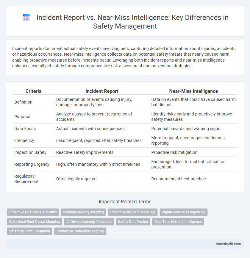 Incident Report vs. Near-Miss Intelligence: Key Differences in Safety Management