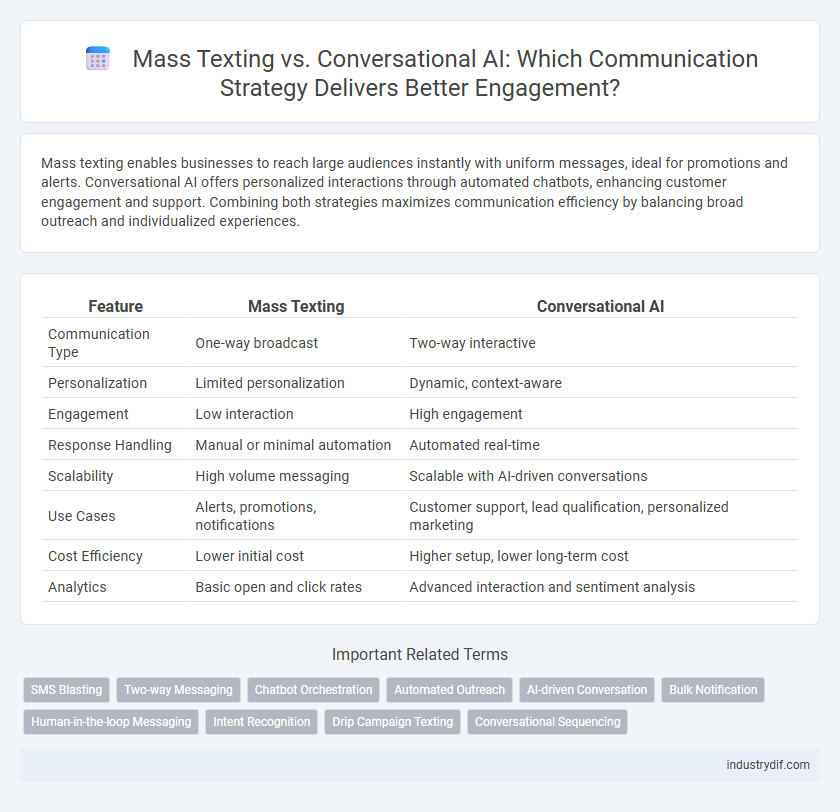 Mass Texting vs. Conversational AI: Which Communication Strategy Delivers Better Engagement?