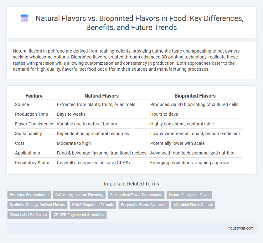 Natural Flavors vs. Bioprinted Flavors in Food: Key Differences, Benefits, and Future Trends