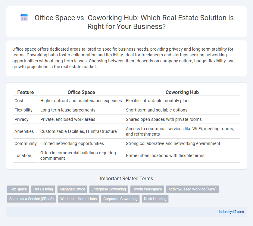 Office Space vs. Coworking Hub: Which Real Estate Solution is Right for Your Business?