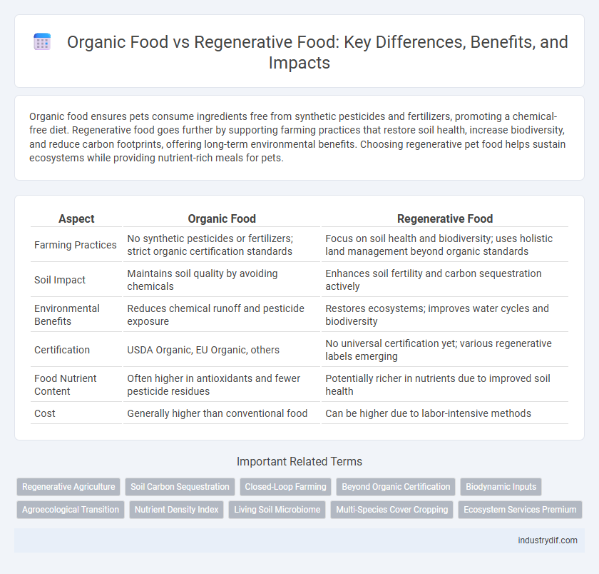 Organic Food vs Regenerative Food: Key Differences, Benefits, and Impacts