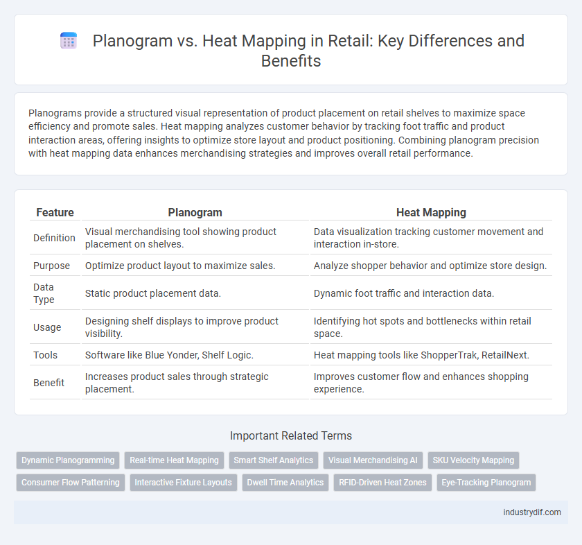 Planogram vs. Heat Mapping in Retail: Key Differences and Benefits