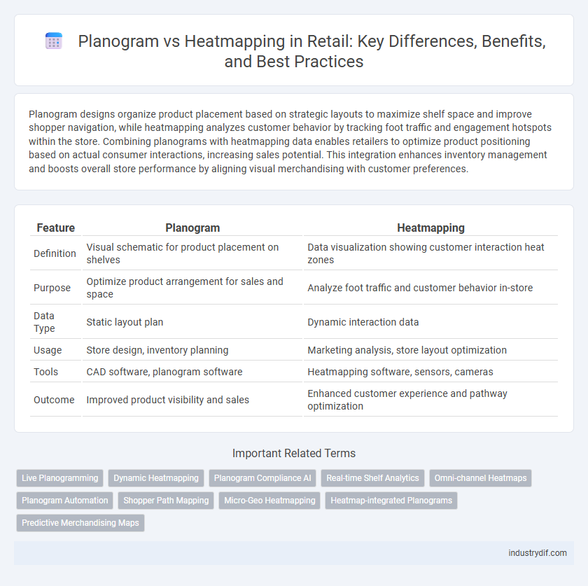 Planogram vs Heatmapping in Retail: Key Differences, Benefits, and Best Practices