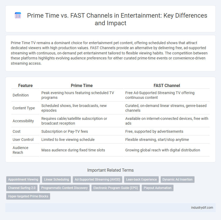 Prime Time vs. FAST Channels in Entertainment: Key Differences and Impact