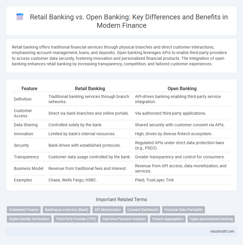Retail Banking vs. Open Banking: Key Differences and Benefits in Modern Finance