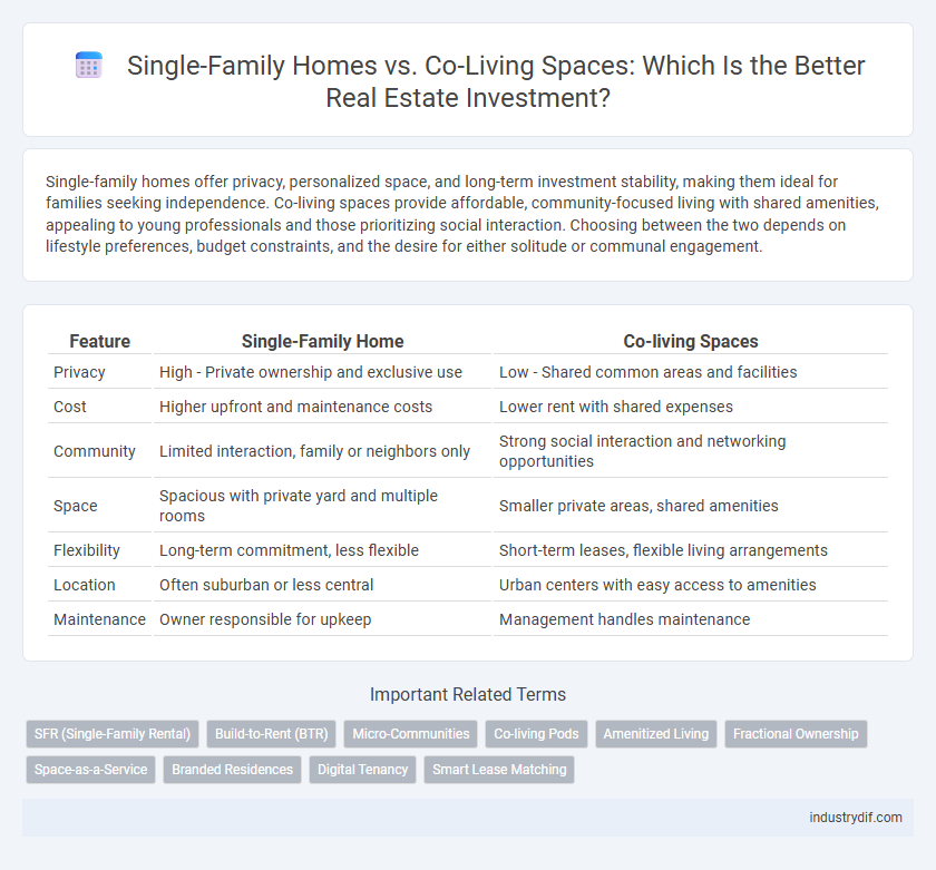 Single-Family Homes vs. Co-Living Spaces: Which Is the Better Real Estate Investment?