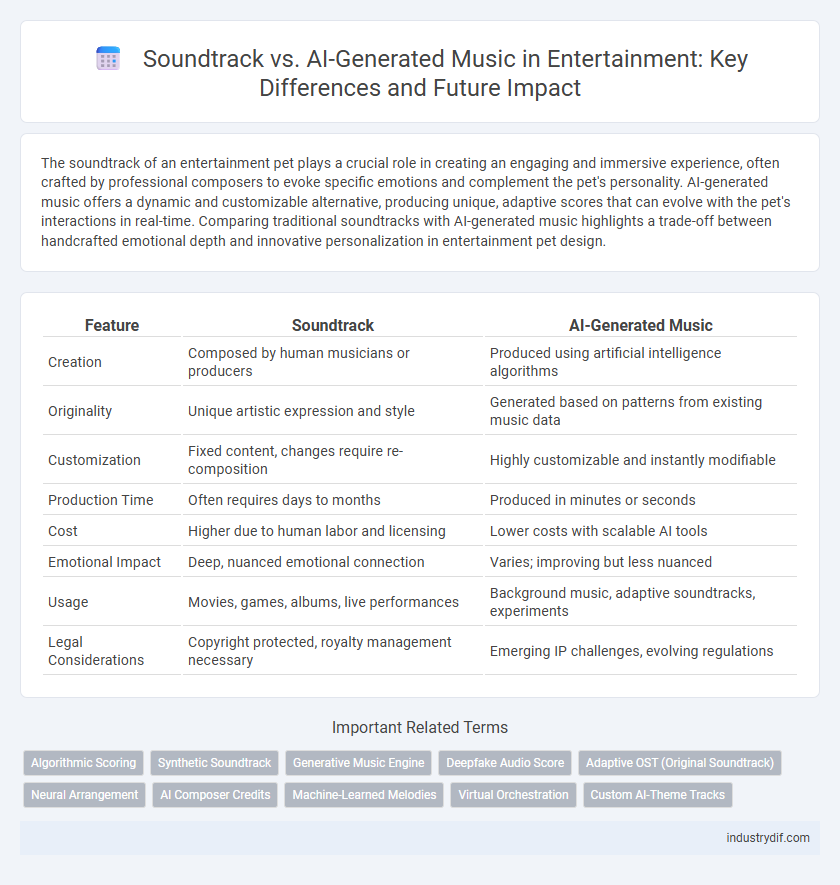 Soundtrack vs. AI-Generated Music in Entertainment: Key Differences and Future Impact
