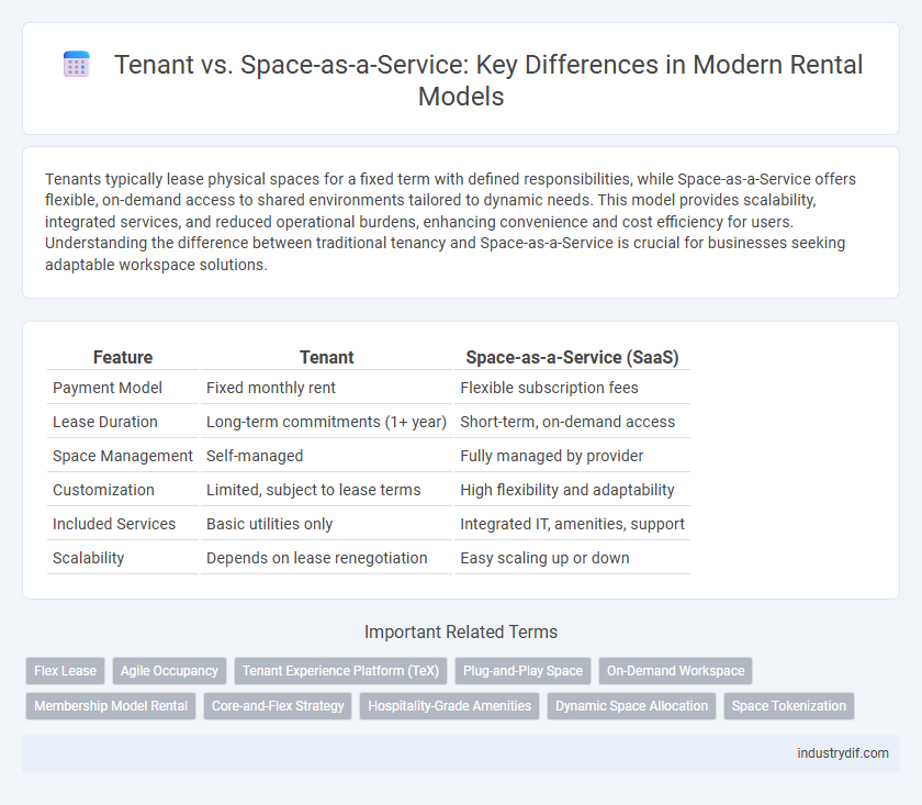 Tenant vs. Space-as-a-Service: Key Differences in Modern Rental Models