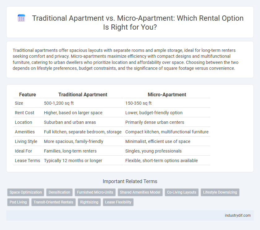 Traditional Apartment vs. Micro-Apartment: Which Rental Option Is Right for You?