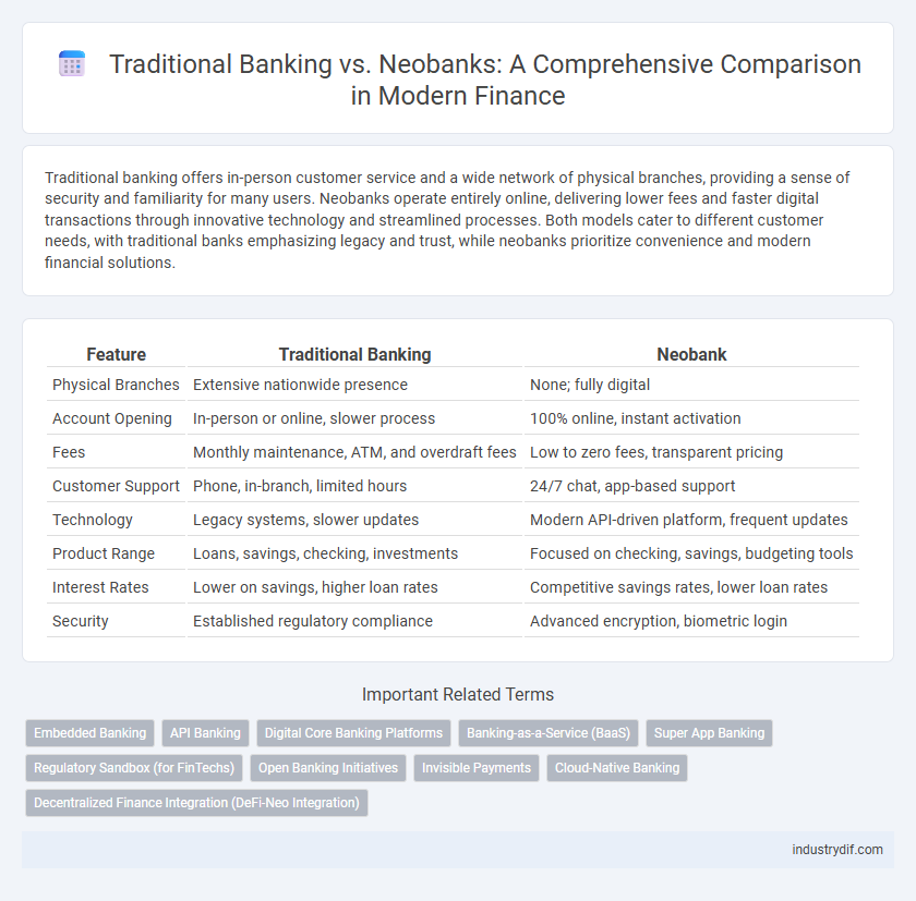 Traditional Banking vs. Neobanks: A Comprehensive Comparison in Modern Finance
