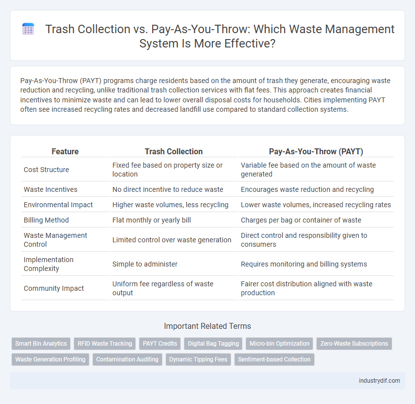 Trash Collection vs. Pay-As-You-Throw: Which Waste Management System Is More Effective?