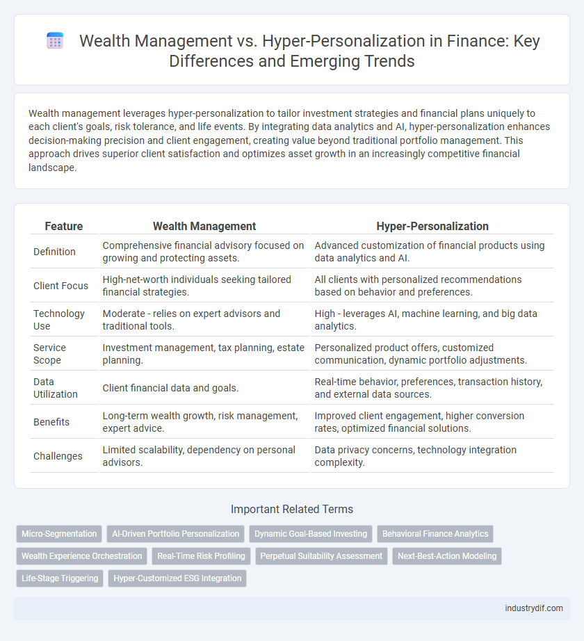 Wealth Management vs. Hyper-Personalization in Finance: Key Differences and Emerging Trends