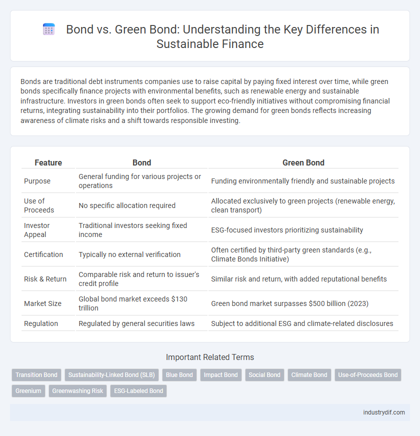 Bond vs. Green Bond: Understanding the Key Differences in Sustainable Finance
