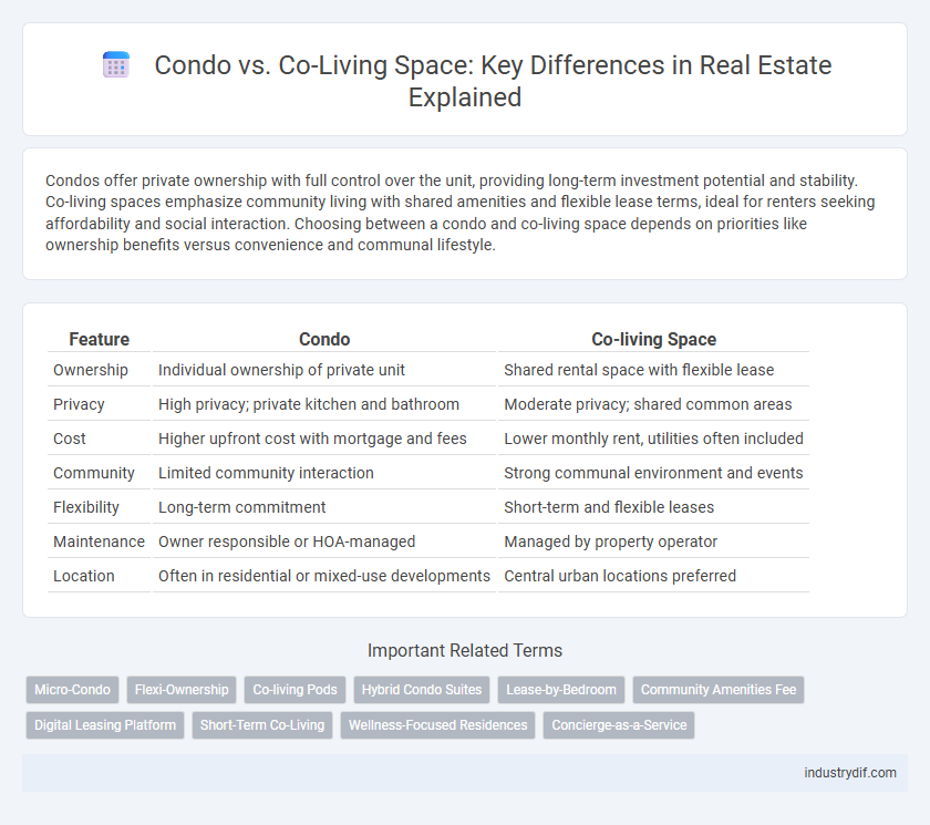 Condo vs. Co-Living Space: Key Differences in Real Estate Explained