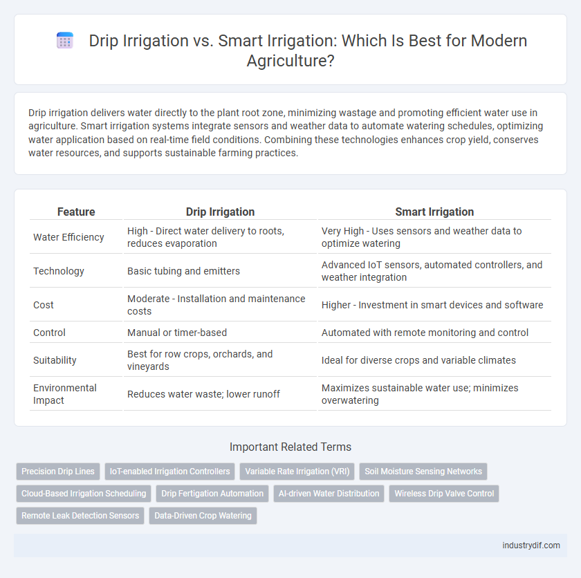 Drip Irrigation vs. Smart Irrigation: Which Is Best for Modern Agriculture?