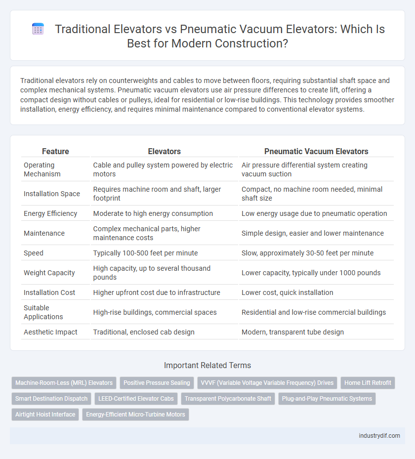 Traditional Elevators vs Pneumatic Vacuum Elevators: Which Is Best for Modern Construction?