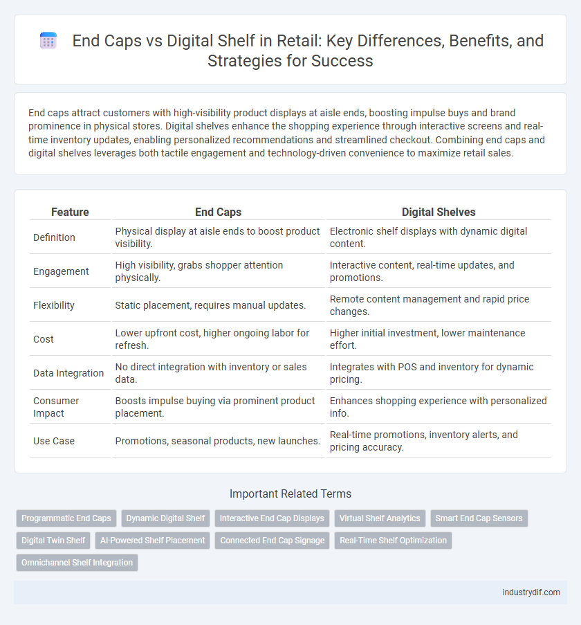 End Caps vs Digital Shelf in Retail: Key Differences, Benefits, and Strategies for Success