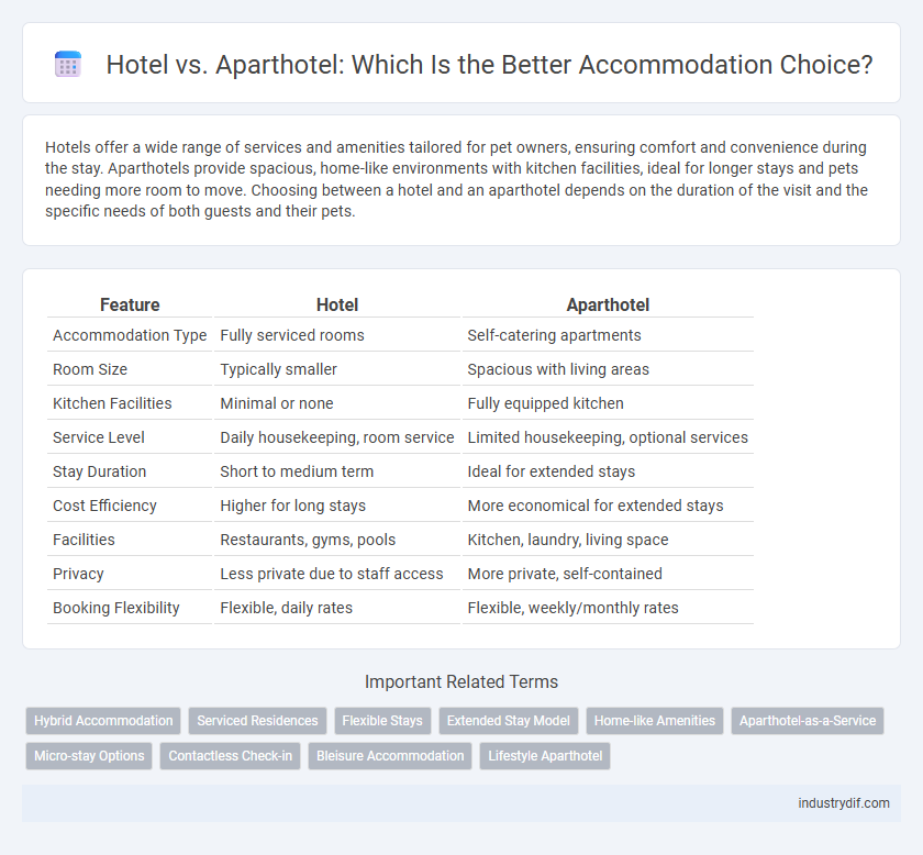 Hotel vs. Aparthotel: Which Is the Better Accommodation Choice?