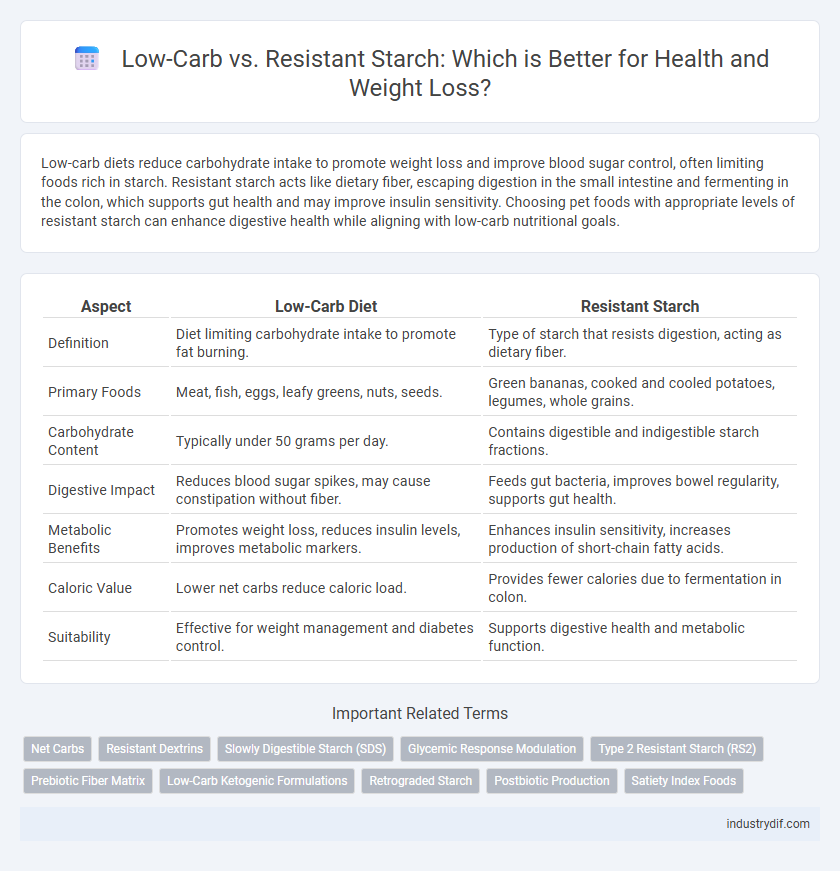 Low-Carb vs. Resistant Starch: Which is Better for Health and Weight Loss?