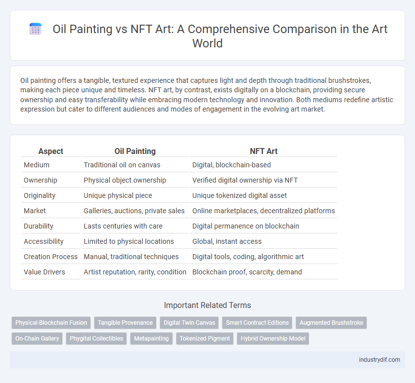 Oil Painting vs NFT Art: A Comprehensive Comparison in the Art World