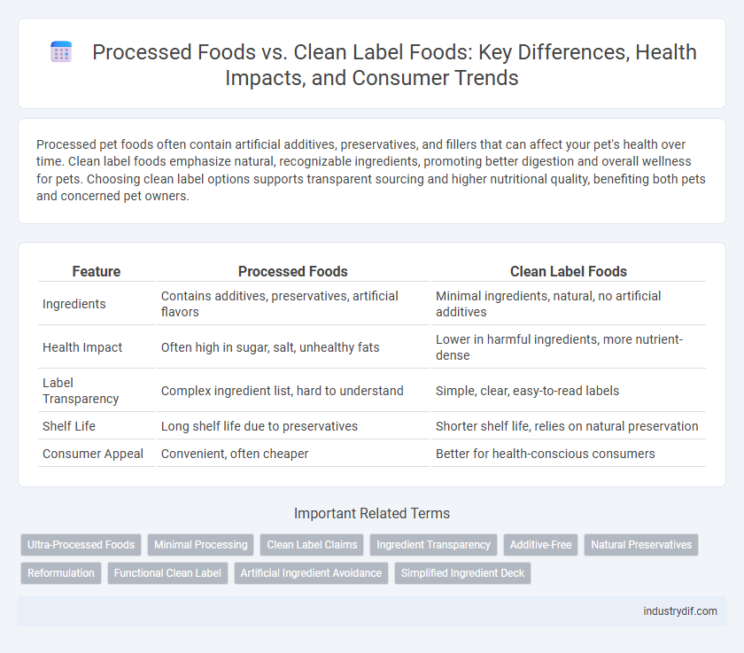 Processed Foods vs. Clean Label Foods: Key Differences, Health Impacts, and Consumer Trends