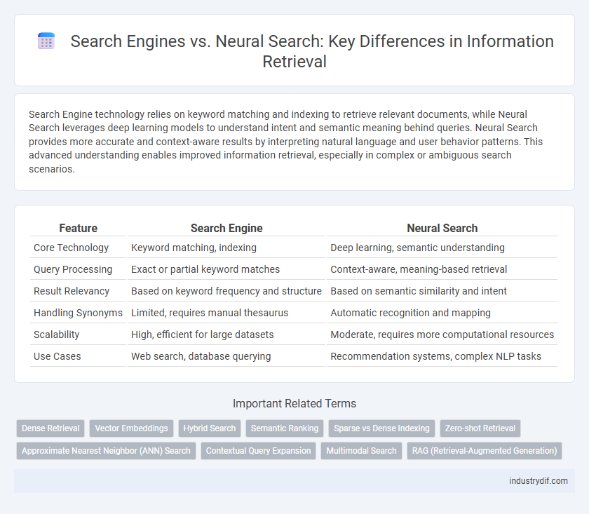 Search Engines vs. Neural Search: Key Differences in Information Retrieval