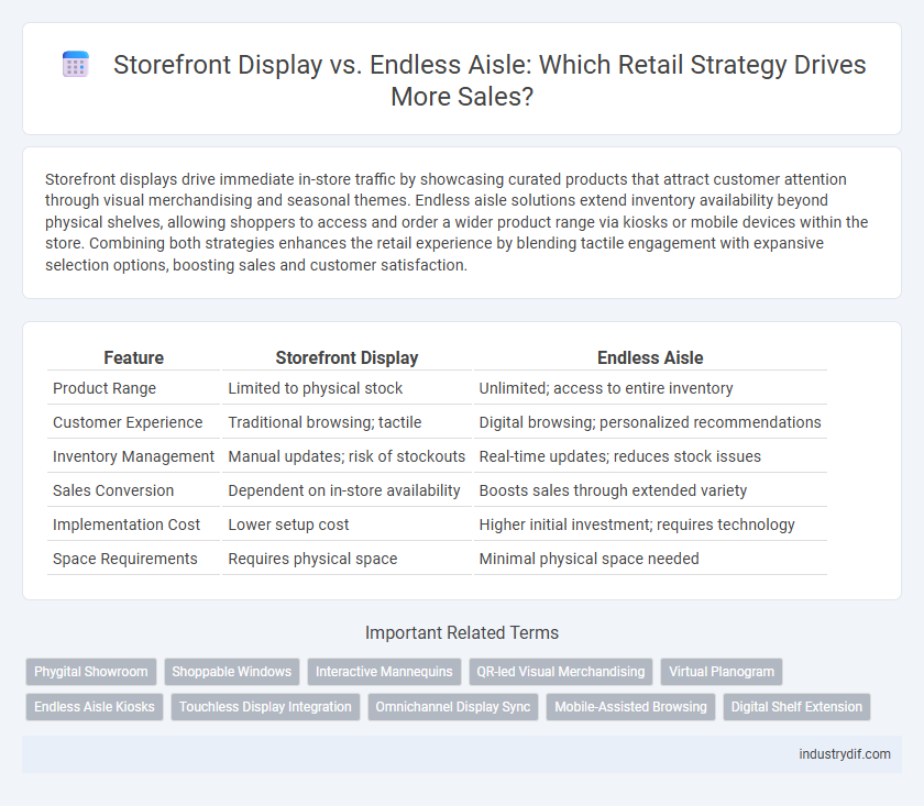 Storefront Display vs. Endless Aisle: Which Retail Strategy Drives More Sales?