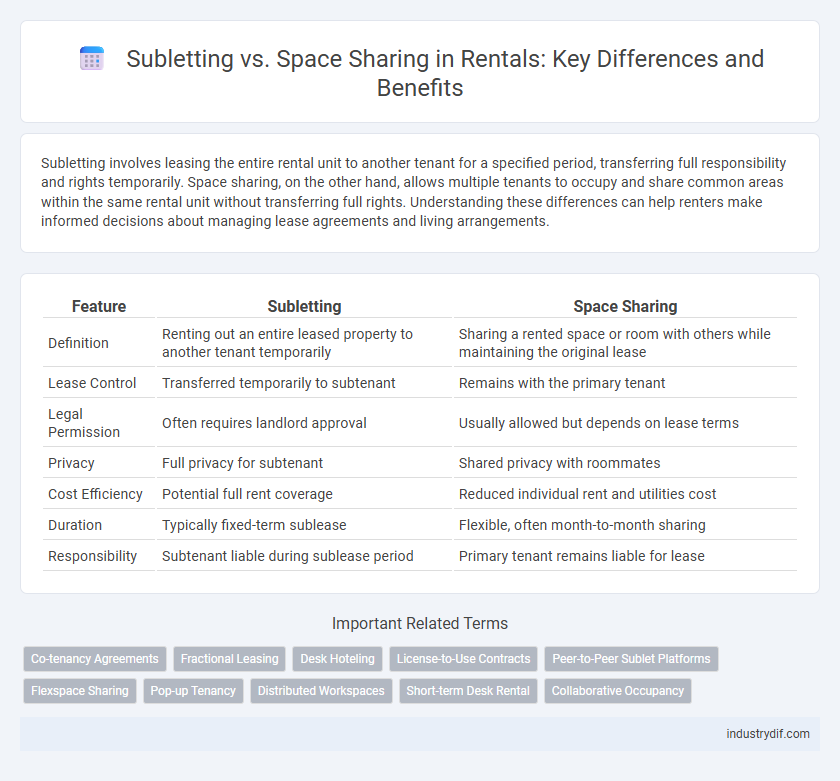 Subletting vs. Space Sharing in Rentals: Key Differences and Benefits