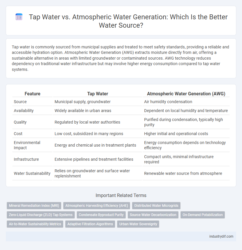 Tap Water vs. Atmospheric Water Generation: Which Is the Better Water Source?