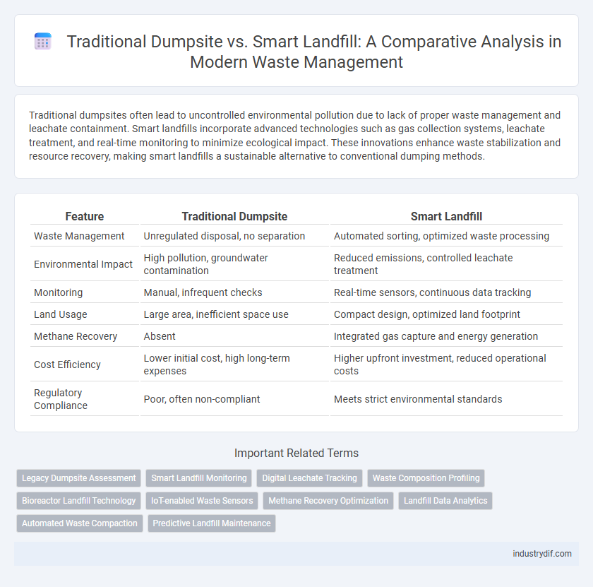 Traditional Dumpsite vs. Smart Landfill: A Comparative Analysis in Modern Waste Management