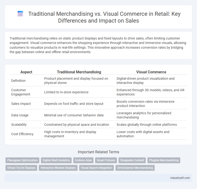 Traditional Merchandising vs. Visual Commerce in Retail: Key Differences and Impact on Sales