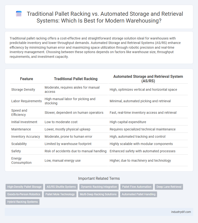 Traditional Pallet Racking vs. Automated Storage and Retrieval Systems: Which Is Best for Modern Warehousing?