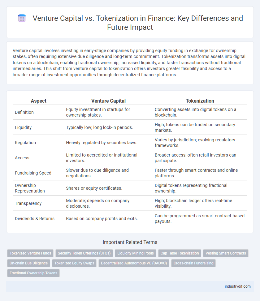 Venture Capital vs. Tokenization in Finance: Key Differences and Future Impact