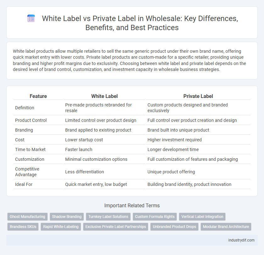 White Label vs Private Label in Wholesale: Key Differences, Benefits, and Best Practices