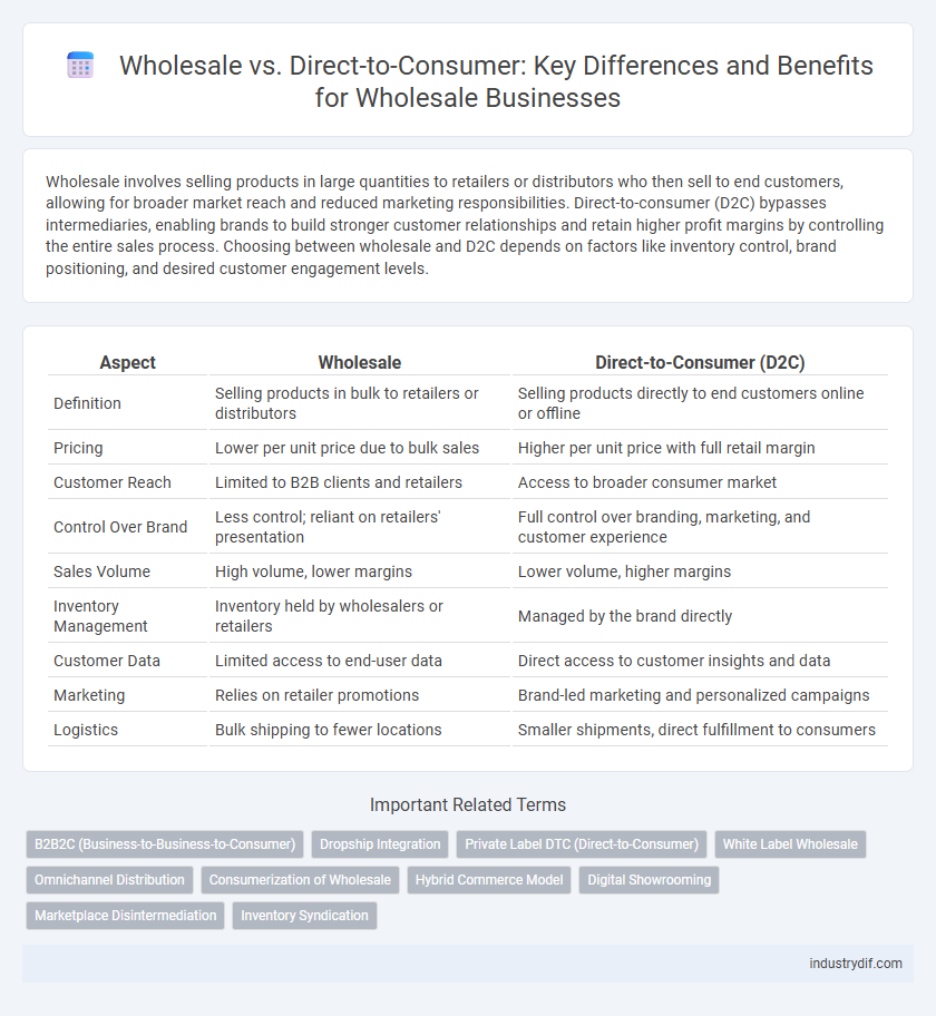 Wholesale vs. Direct-to-Consumer: Key Differences and Benefits for Wholesale Businesses