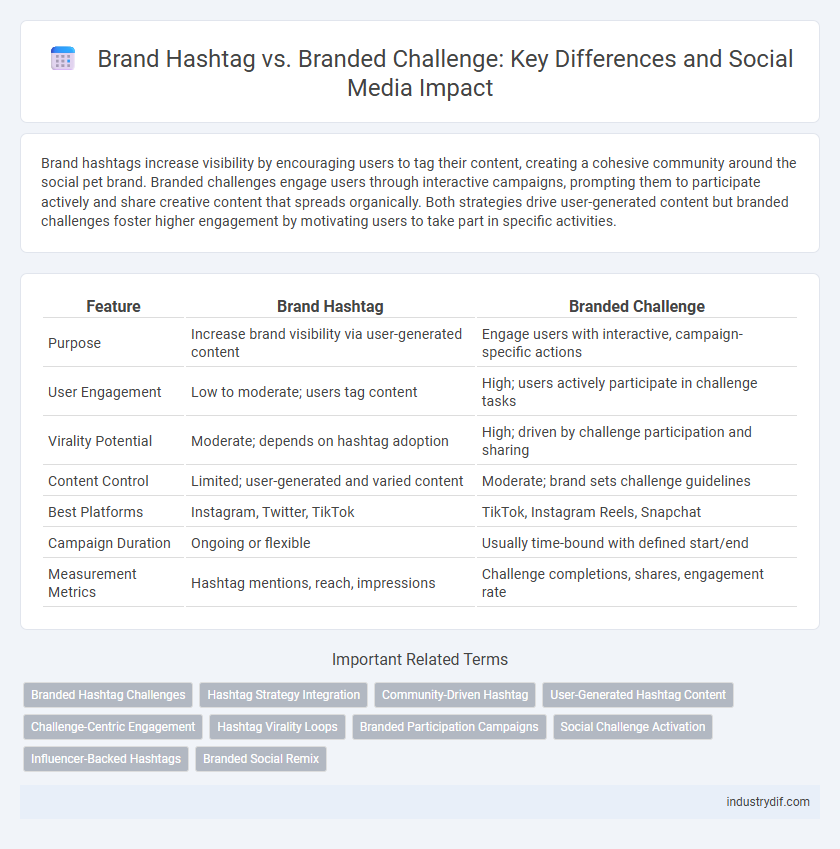 Brand Hashtag vs. Branded Challenge: Key Differences and Social Media Impact