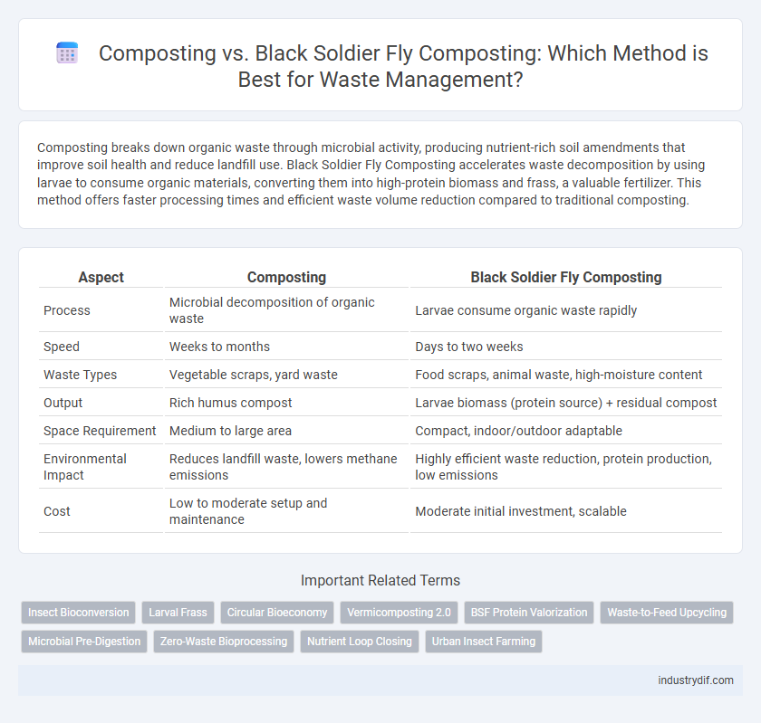 Composting vs. Black Soldier Fly Composting: Which Method is Best for Waste Management?