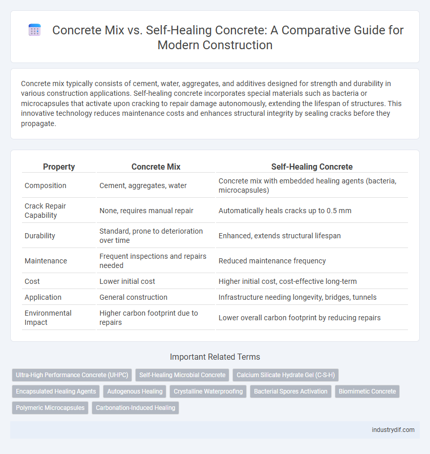 Concrete Mix vs. Self-Healing Concrete: A Comparative Guide for Modern Construction