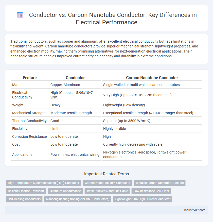 Conductor vs. Carbon Nanotube Conductor: Key Differences in Electrical Performance