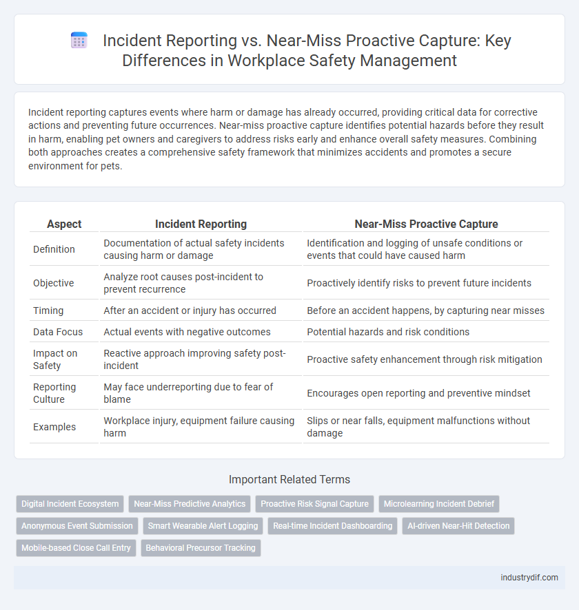 Incident Reporting vs. Near-Miss Proactive Capture: Key Differences in Workplace Safety Management