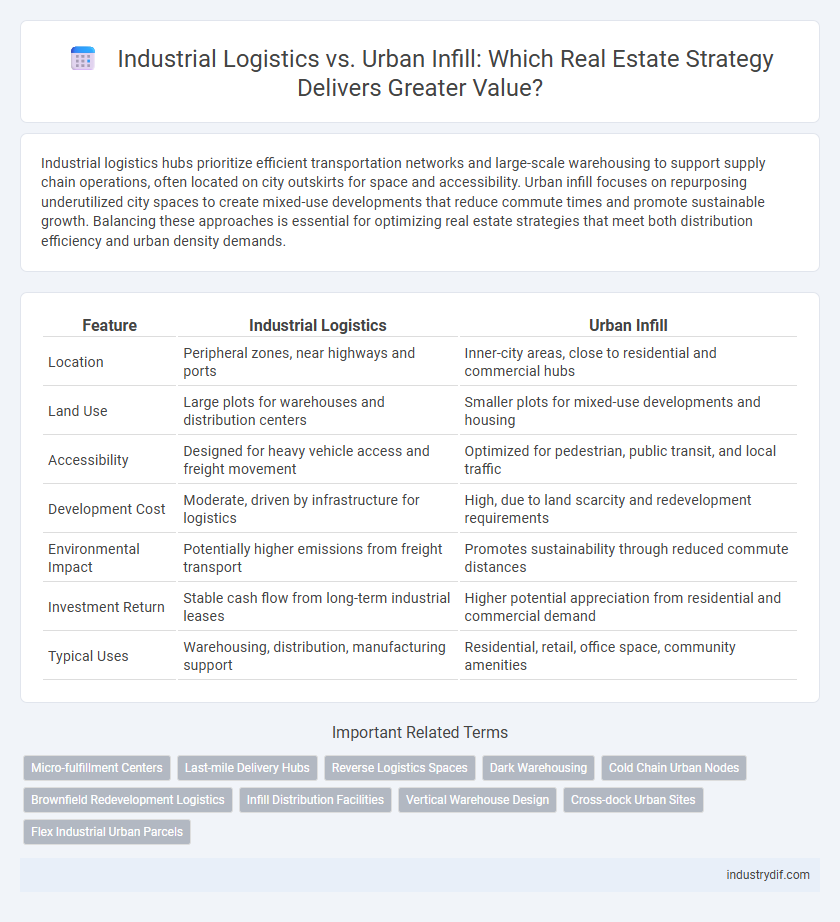 Industrial Logistics vs. Urban Infill: Which Real Estate Strategy Delivers Greater Value?