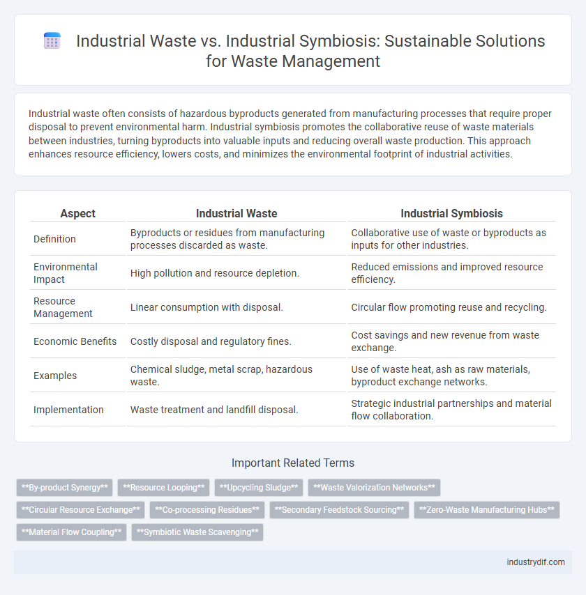 Industrial Waste vs. Industrial Symbiosis: Sustainable Solutions for Waste Management