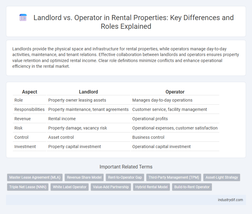 Landlord vs. Operator in Rental Properties: Key Differences and Roles Explained