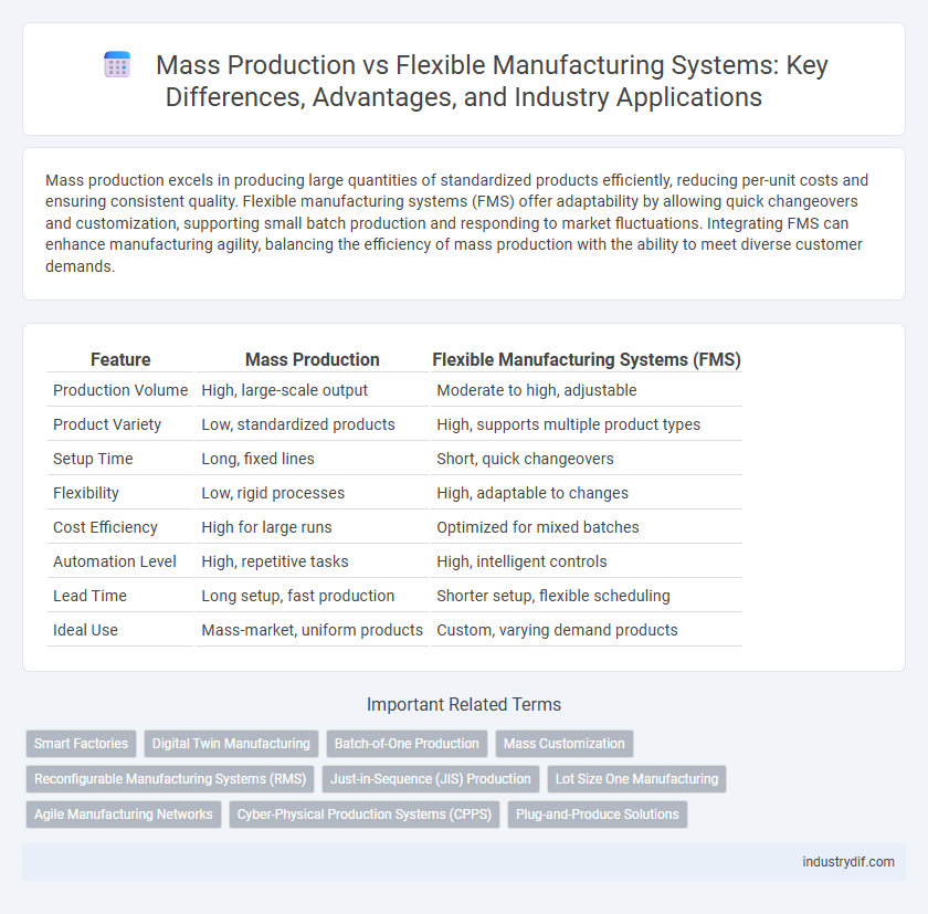 Mass Production vs Flexible Manufacturing Systems: Key Differences, Advantages, and Industry Applications