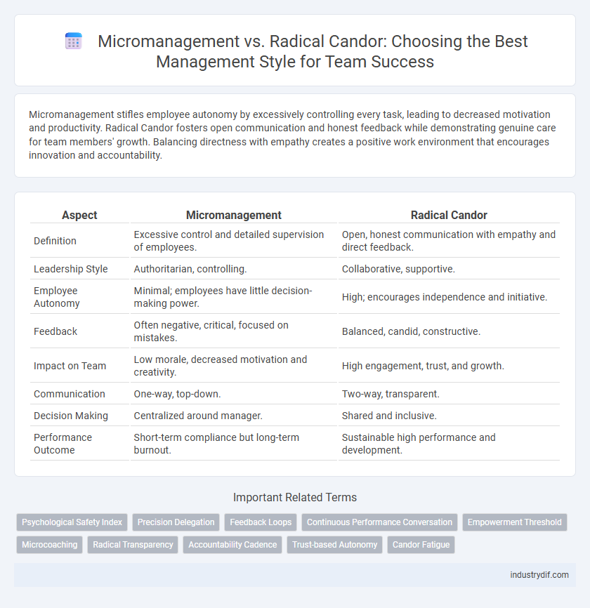 Micromanagement vs. Radical Candor: Choosing the Best Management Style for Team Success